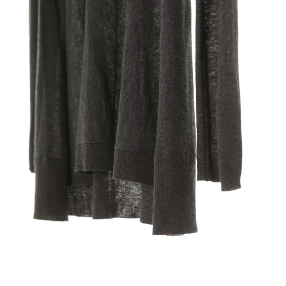 NWOT Eileen Fisher Tencel Wool Alpaca Sweater XS Gray Scoop Luxury Minimalist - Picture 4 of 6